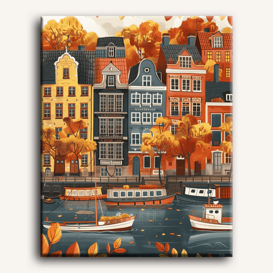 Nordic Autumn | Paint by Number - Image 2
