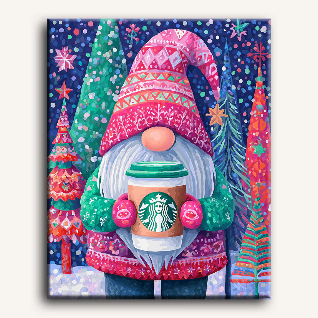 Nordic gnome | Paint by Number - Image 2