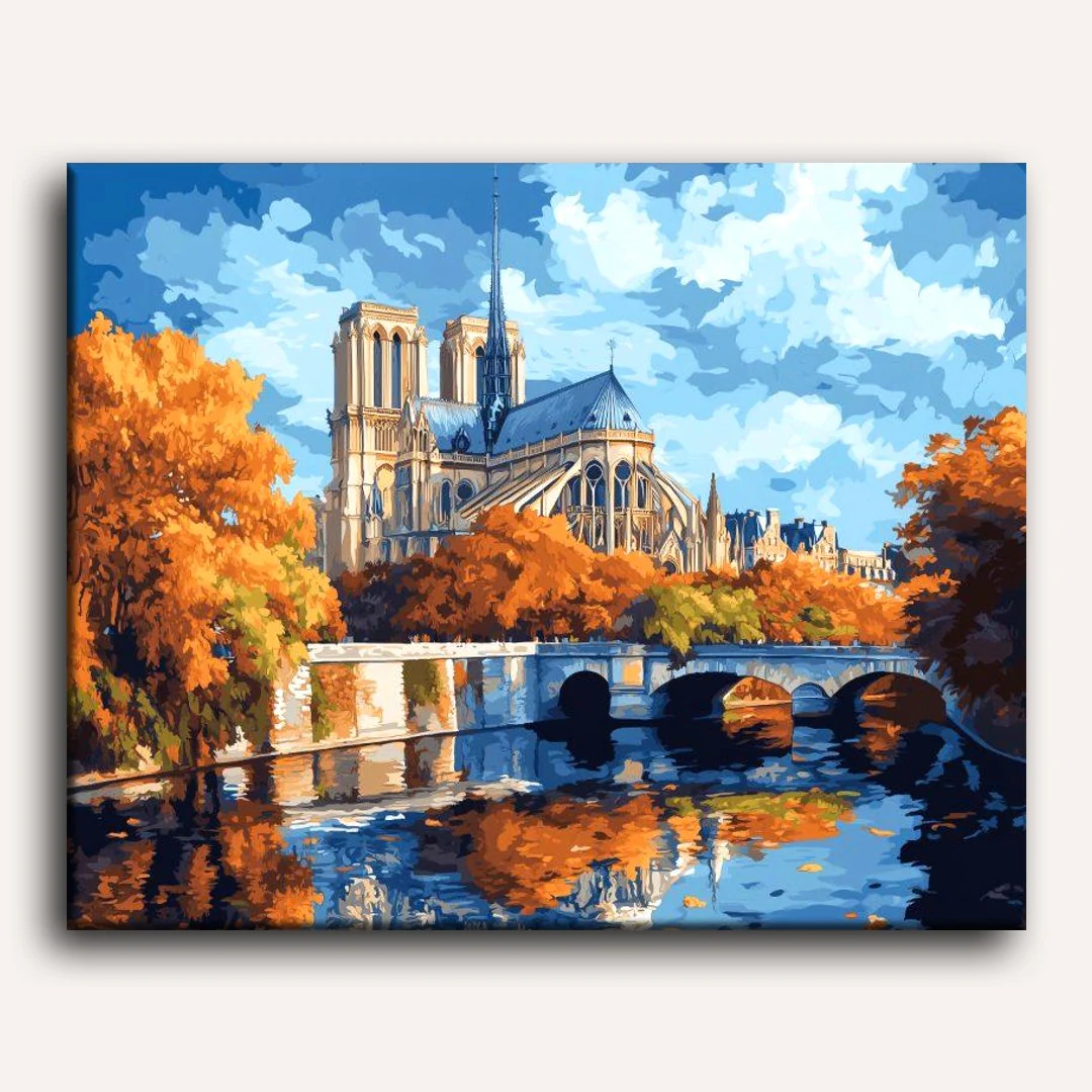Notre-Dame de Paris | Paint by Numbers - Image 2