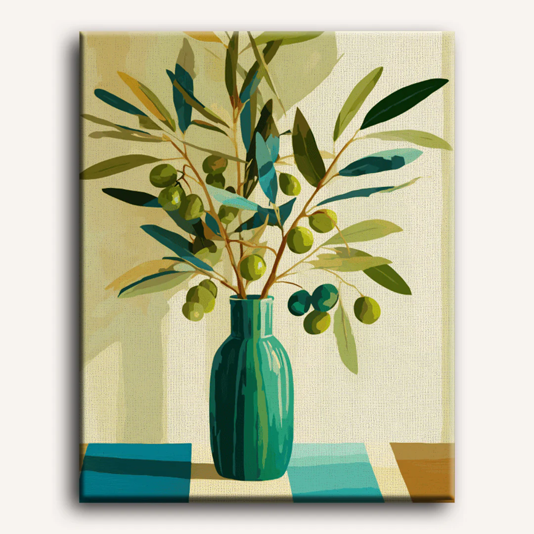Olive Branch | Paint by Number - Image 2