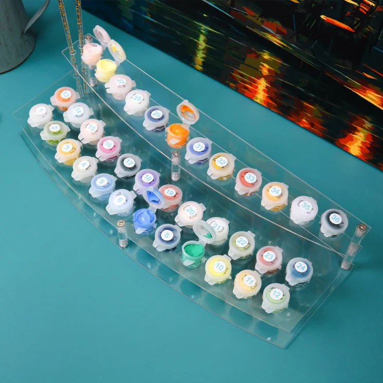 Paint & Brush Holder for Paint by Numbers - Image 16
