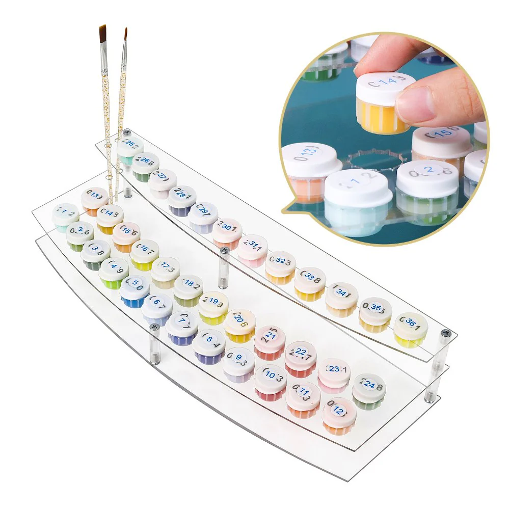 Paint & Brush Holder for Paint by Numbers - Image 18