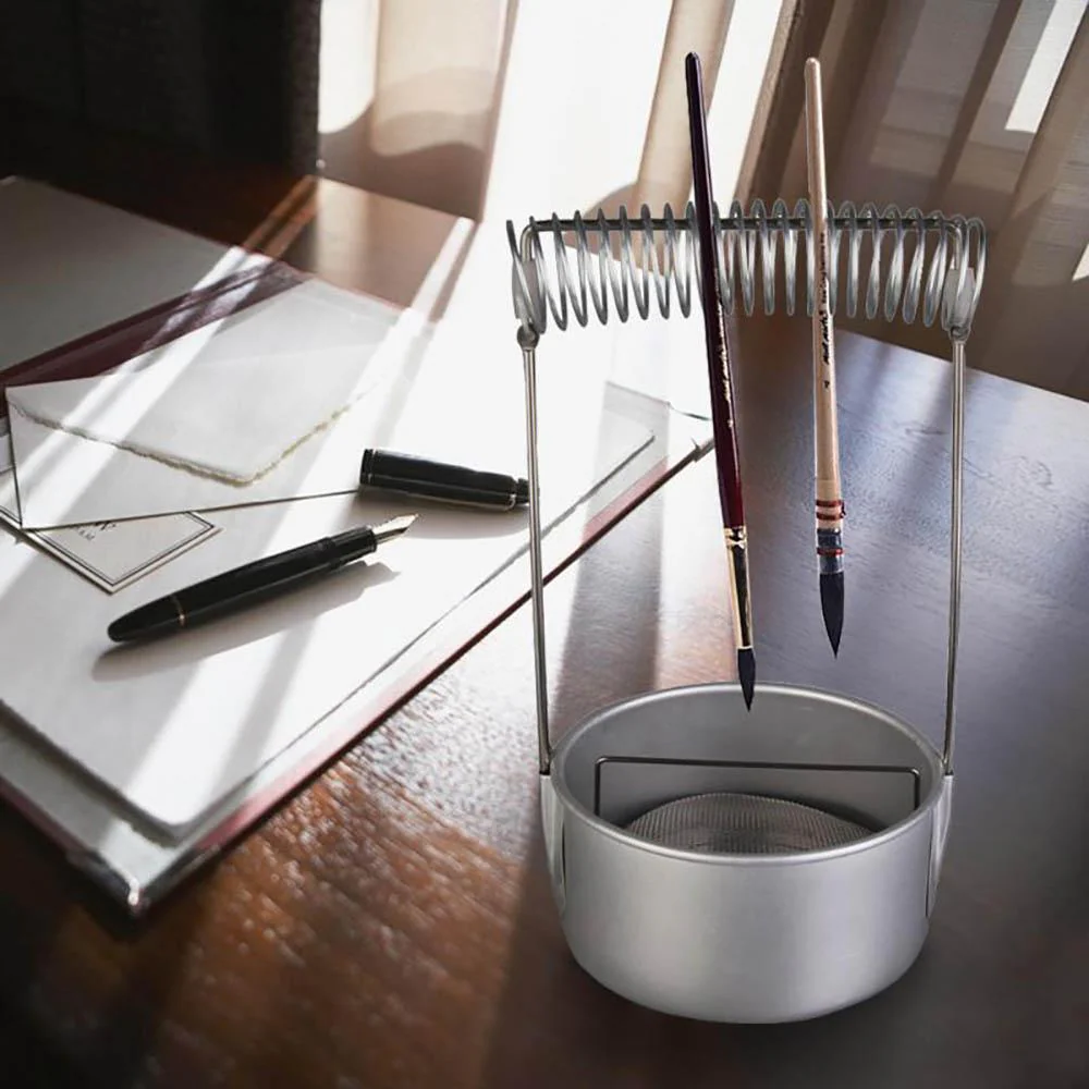 Paint Brush Holder with Cleaning Function | Paint by Numbers - Image 3