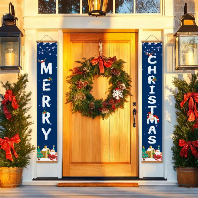 Paint-by-Number Door Panels – Merry Christmas Set - Image 11