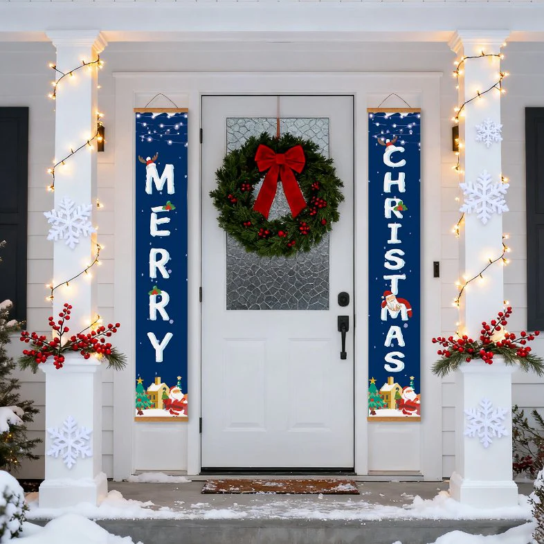 Paint-by-Number Door Panels – Merry Christmas Set - Image 6