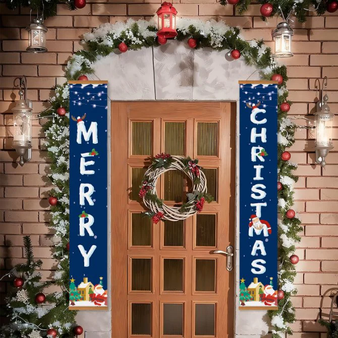 Paint-by-Number Door Panels – Merry Christmas Set - Image 7