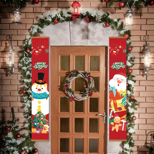 Paint-by-Number Door Panels – Santa & Snowman Set - Image 5