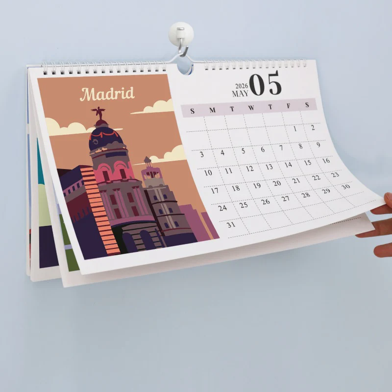 Paint by Numbers Calendar 2026 | Famous Landmarks Edition - Image 7