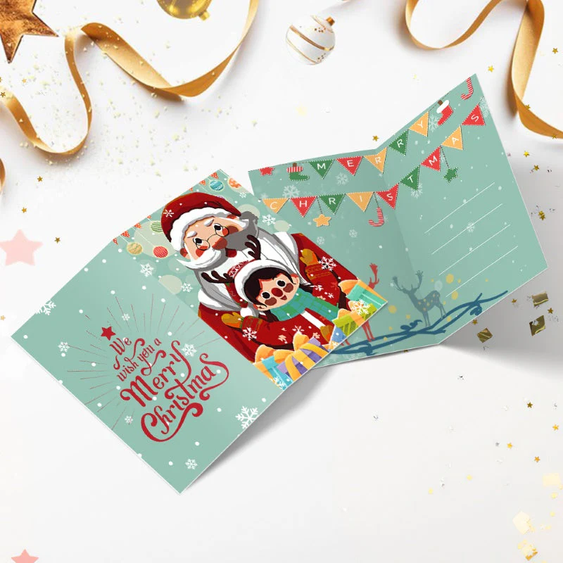 Paint by Numbers Christmas Cards 2 - 6 Pieces - Image 10