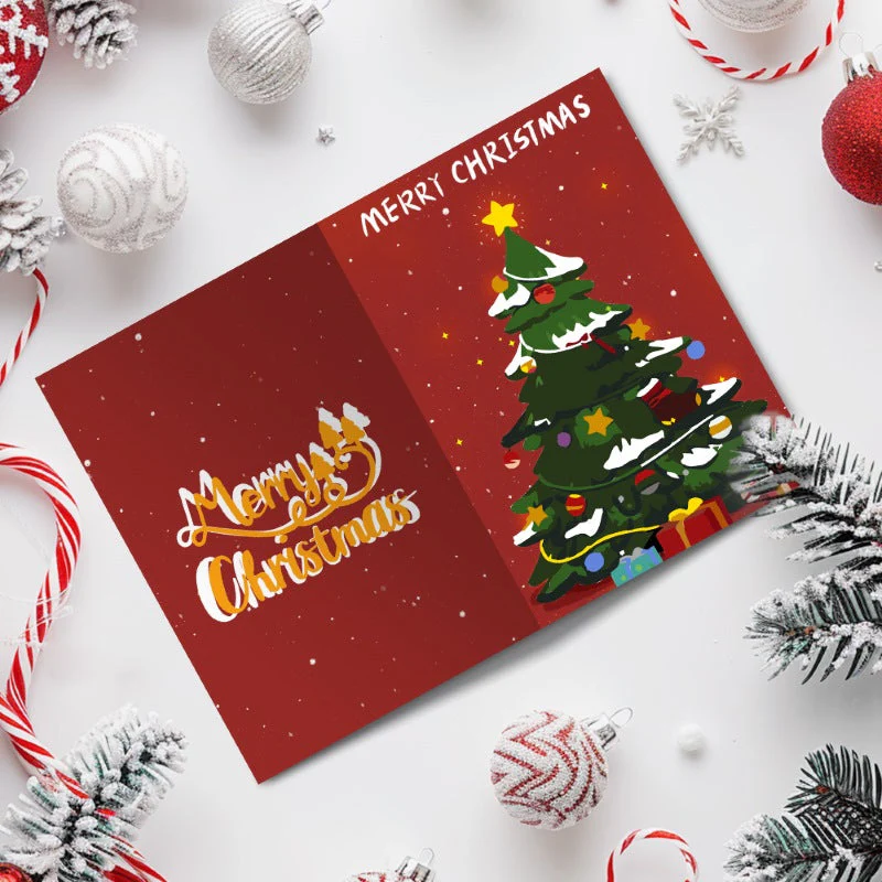 Paint by Numbers Christmas Cards 2 - 6 Pieces - Image 6