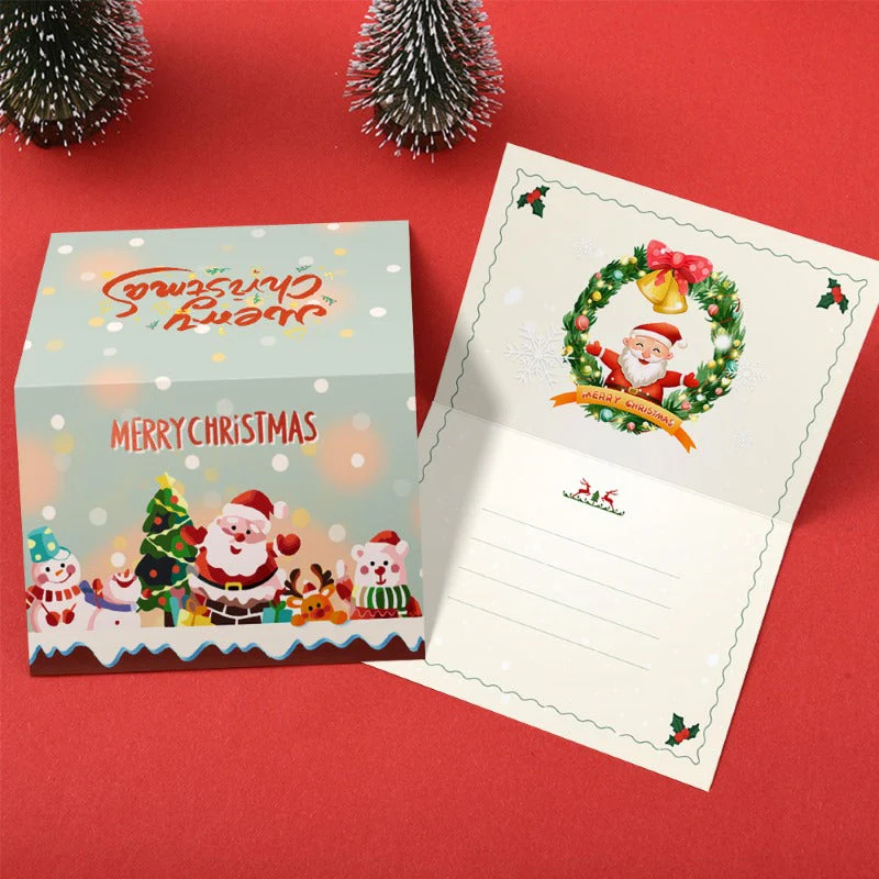 Paint by Numbers Christmas Cards 4 - 6 Pieces - Image 4