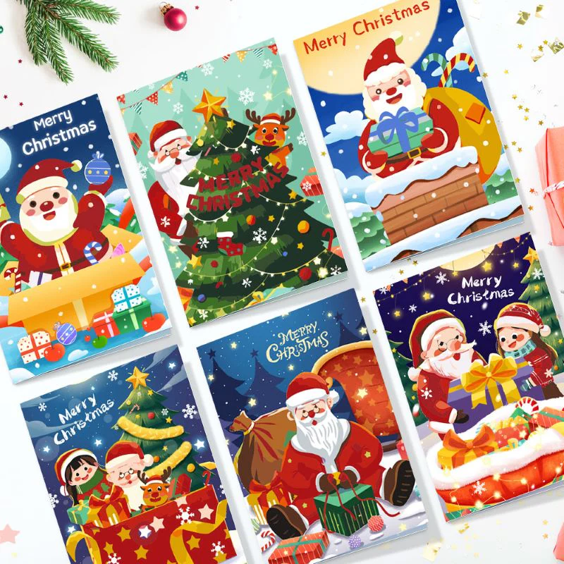 Paint by Numbers Christmas Cards 5 | 6 Pieces - Image 11