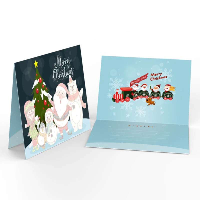 Paint by Numbers Christmas Cards - 6 Pieces - Image 11