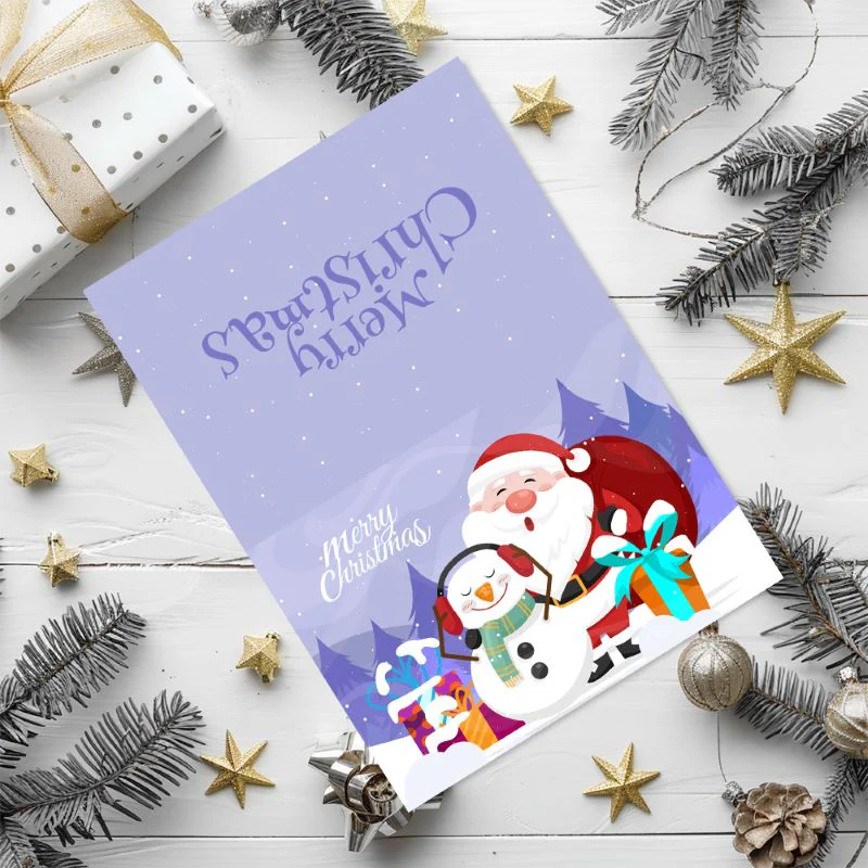 Paint by Numbers Christmas Cards - 6 Pieces - Image 6