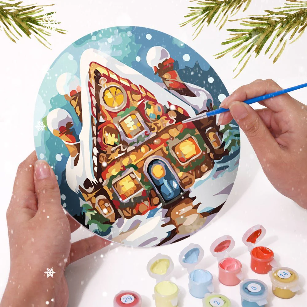 Paint by Numbers - Christmas Placemats 2 | 6 Pieces - Image 12