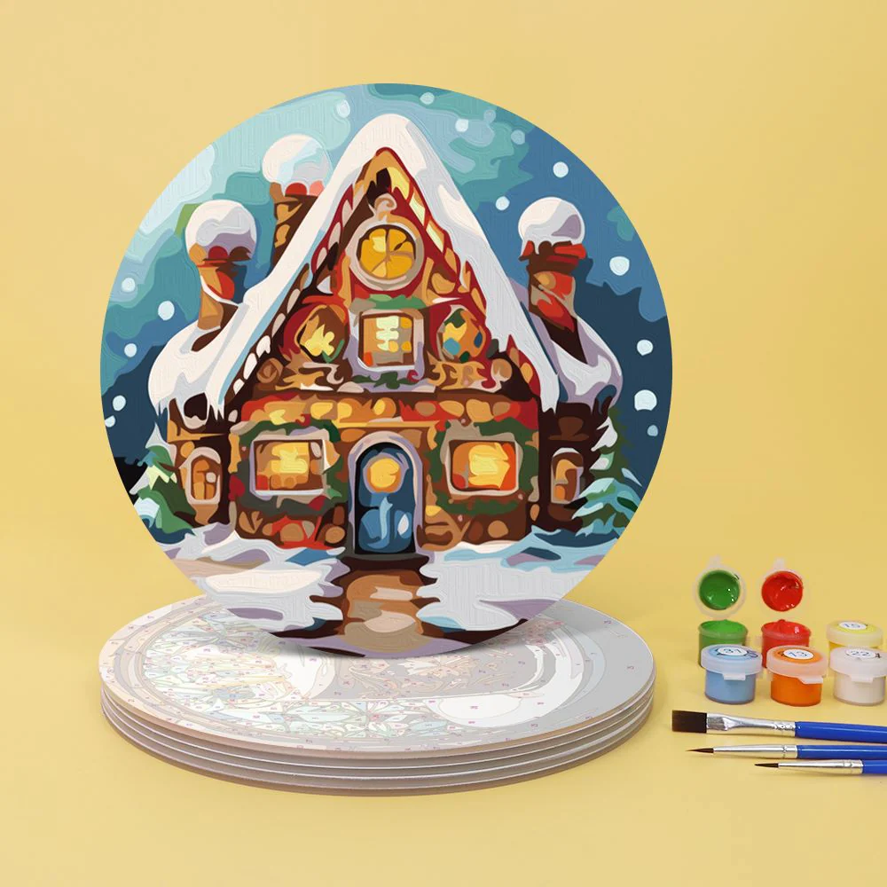 Paint by Numbers - Christmas Placemats 2 | 6 Pieces - Image 5