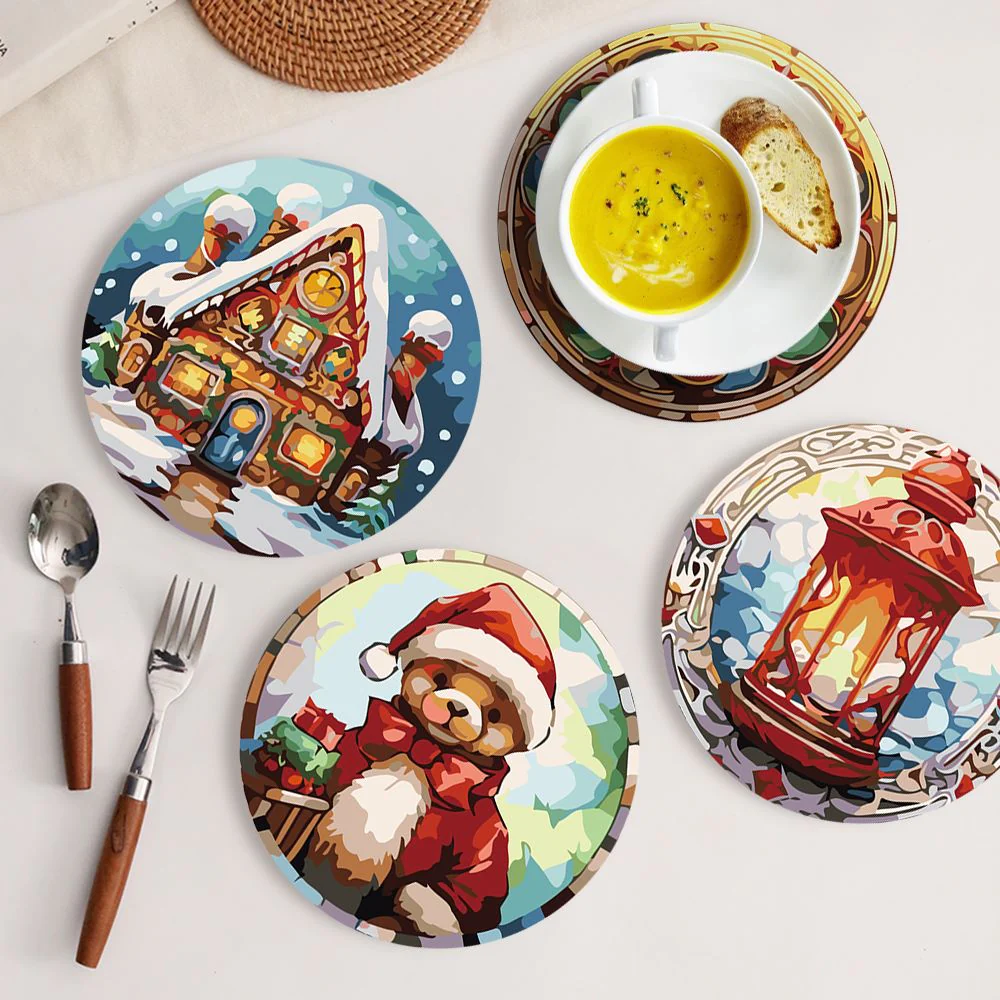 Paint by Numbers - Christmas Placemats 2 | 6 Pieces - Image 6