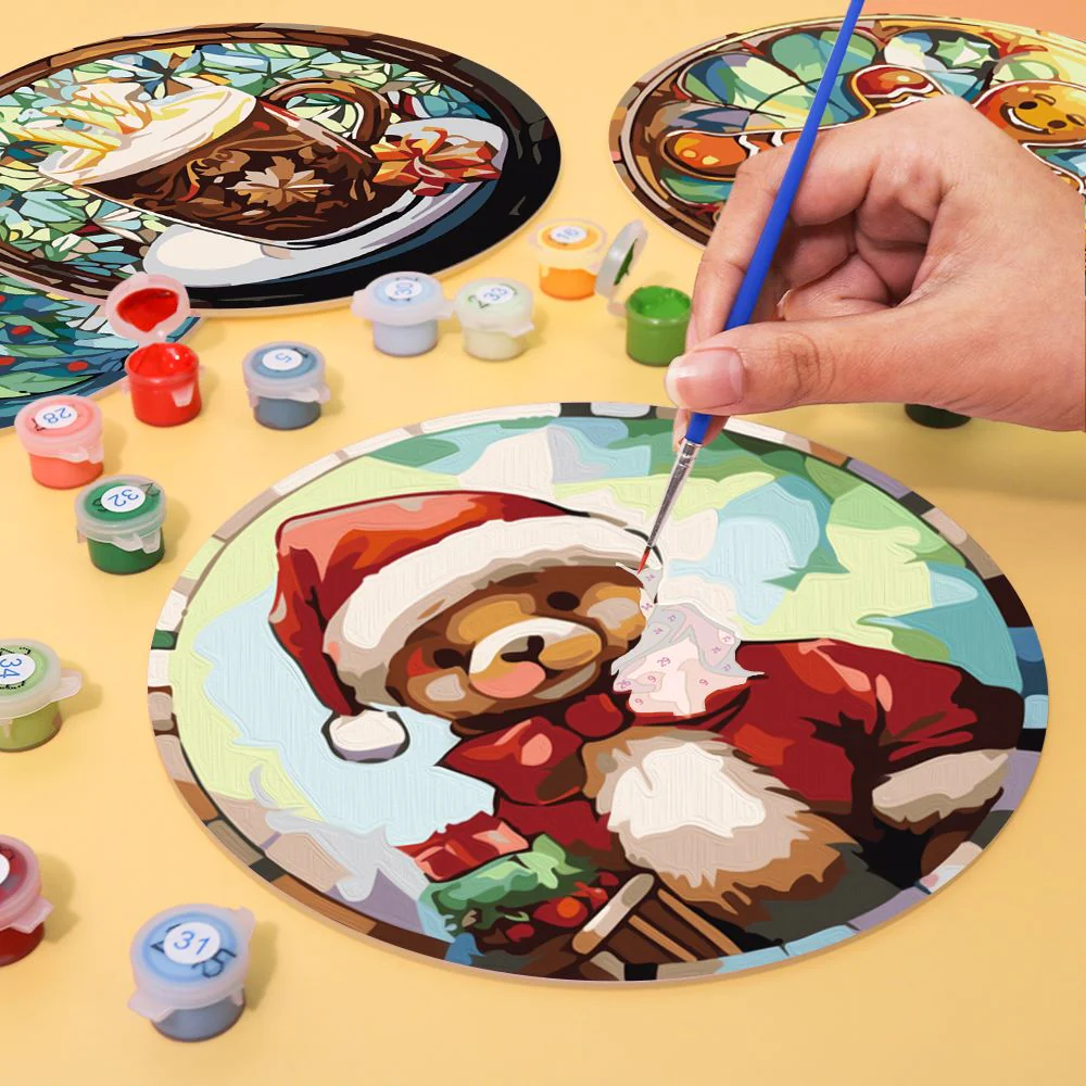 Paint by Numbers - Christmas Placemats 2 | 6 Pieces - Image 9