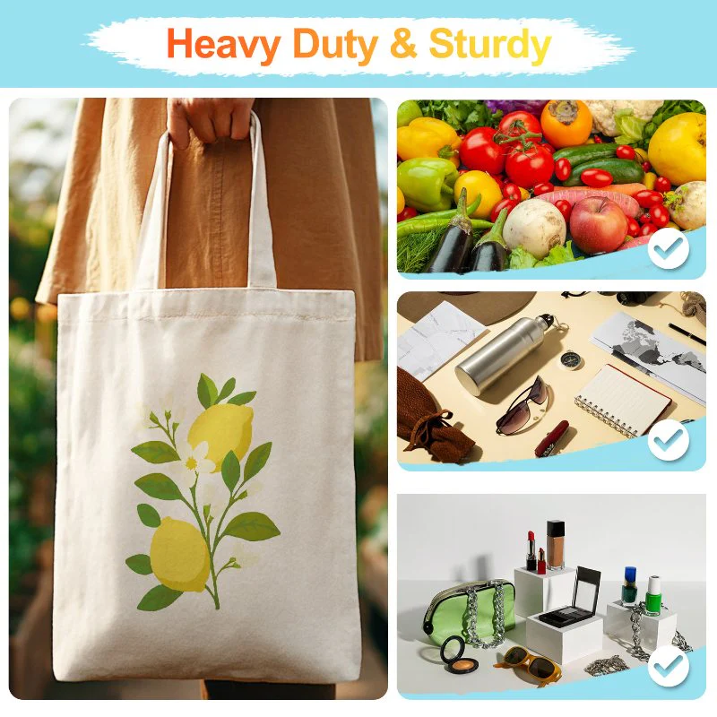 Paint by Numbers Totebag – Lemon Plant - Image 9