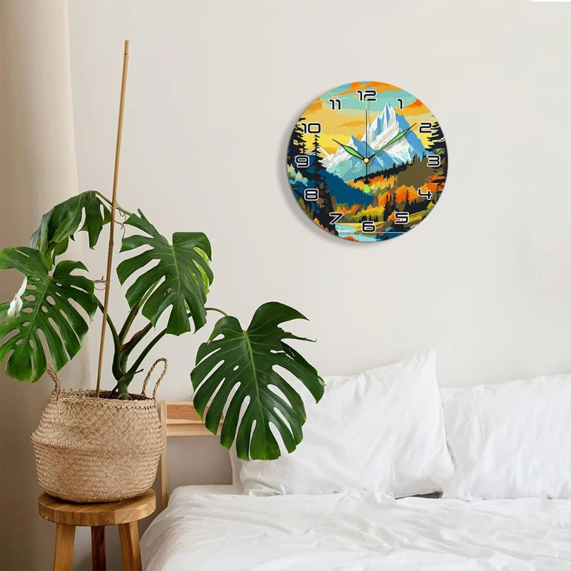 Painting by Numbers Clock – Gorgeous Landscape - Image 13