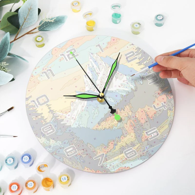 Painting by Numbers Clock – Gorgeous Landscape - Image 6