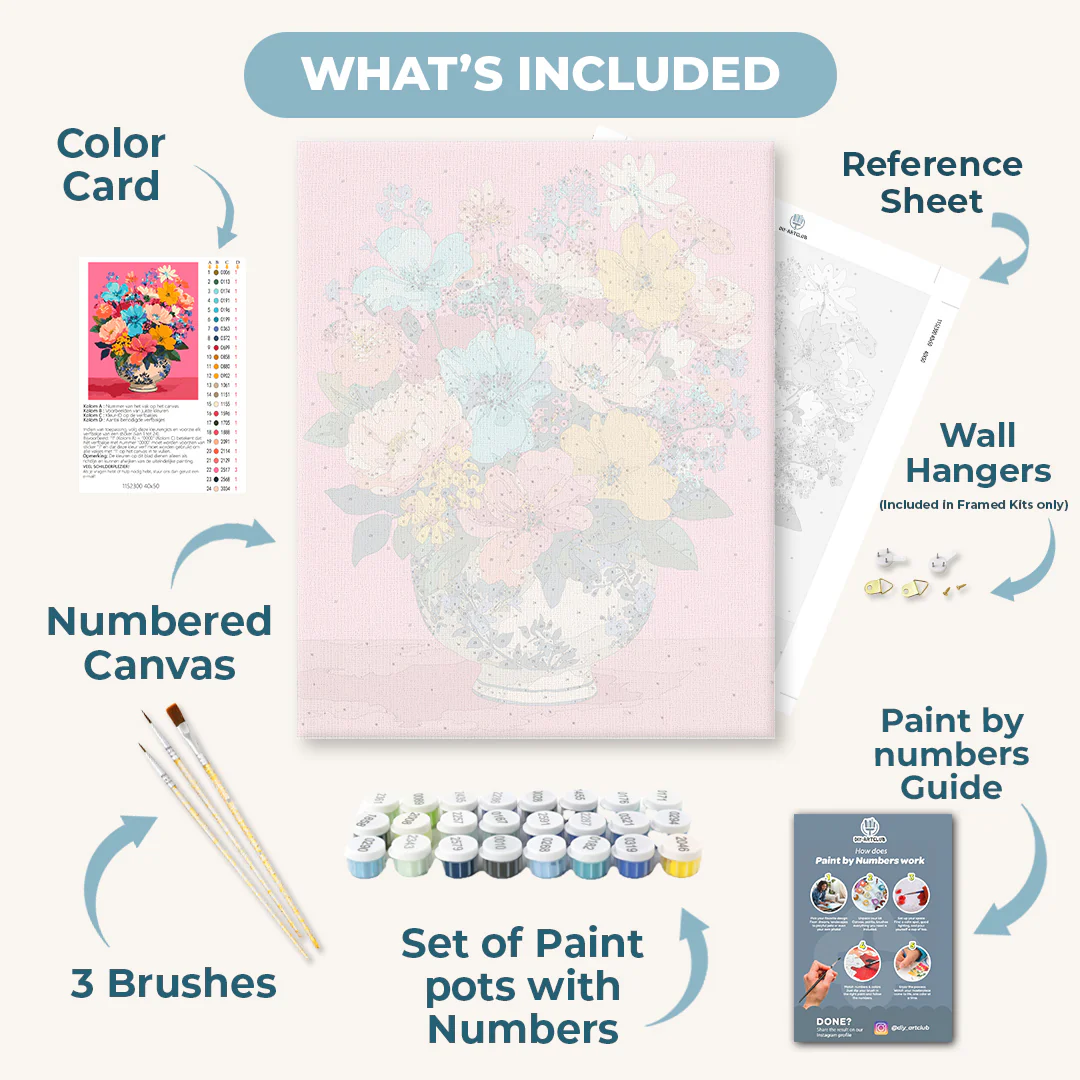 Petals Burst | Paint by Number - Image 3