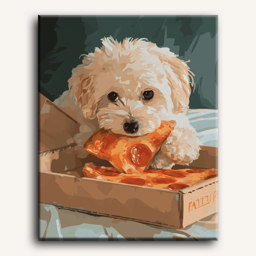Pizza Lover | Paint by Number - Image 2