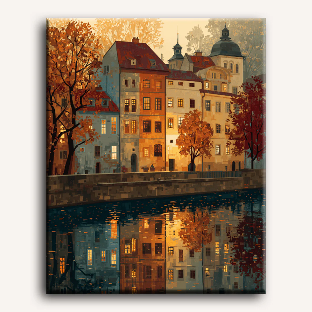 Prague | Paint by Number - Image 2