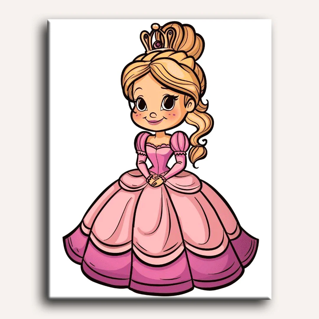 Princess | Paint by Numbers - Image 2
