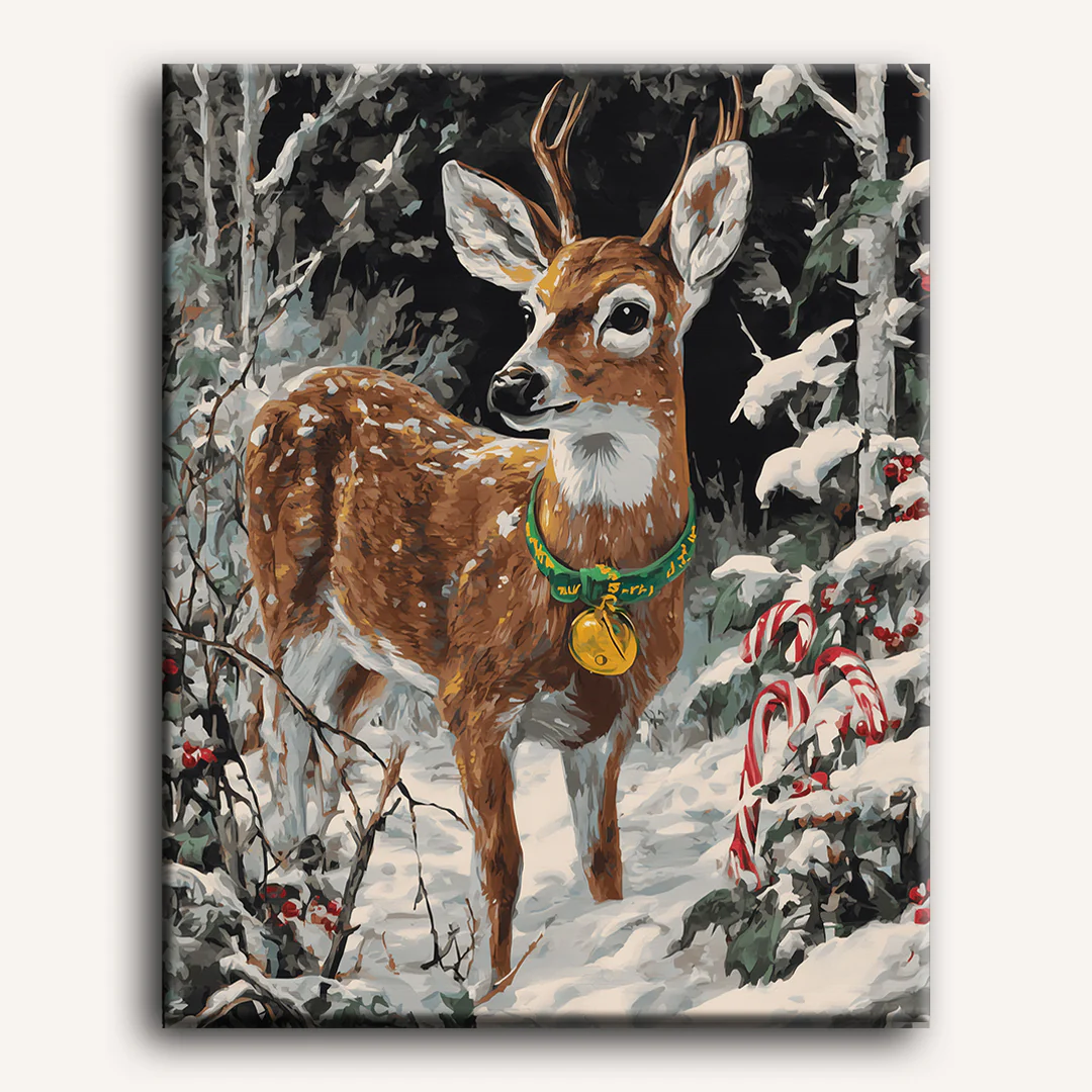 Real Rudolf | Paint by Number - Image 2