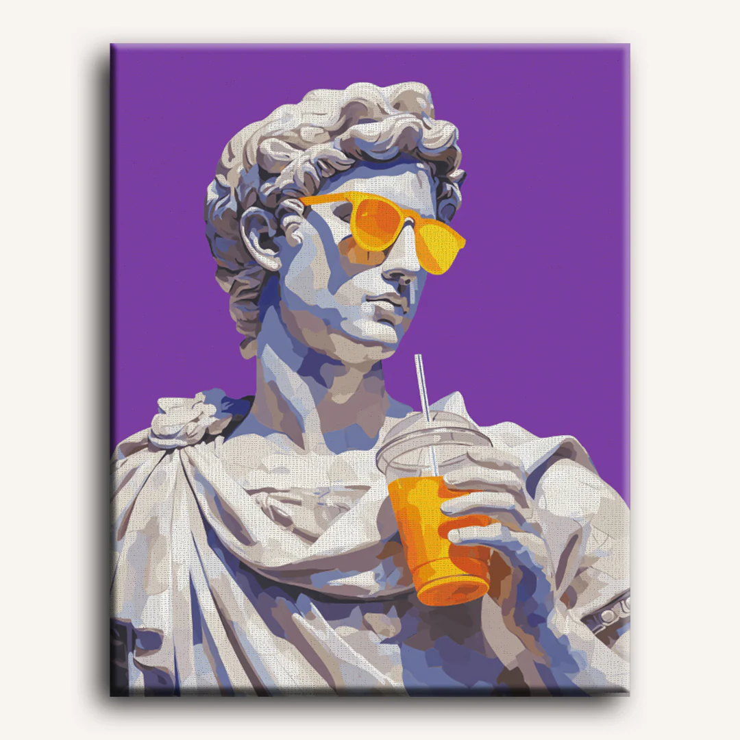 Refreshing David | Paint by Number - Image 2