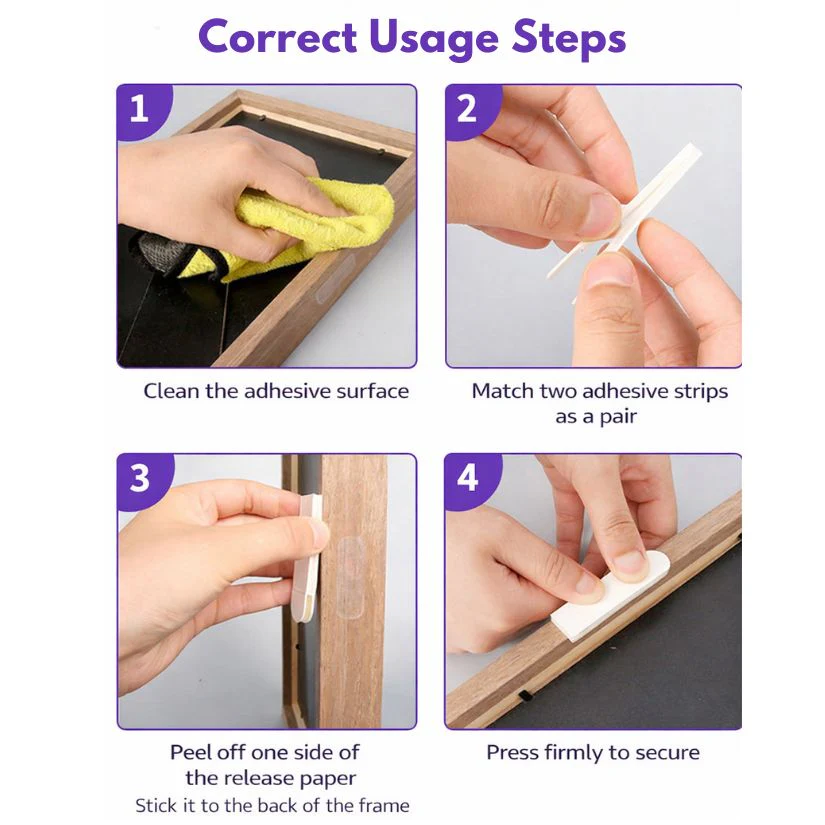 Self-Adhesive Hanging Strips | Paint by Numbers - Image 4