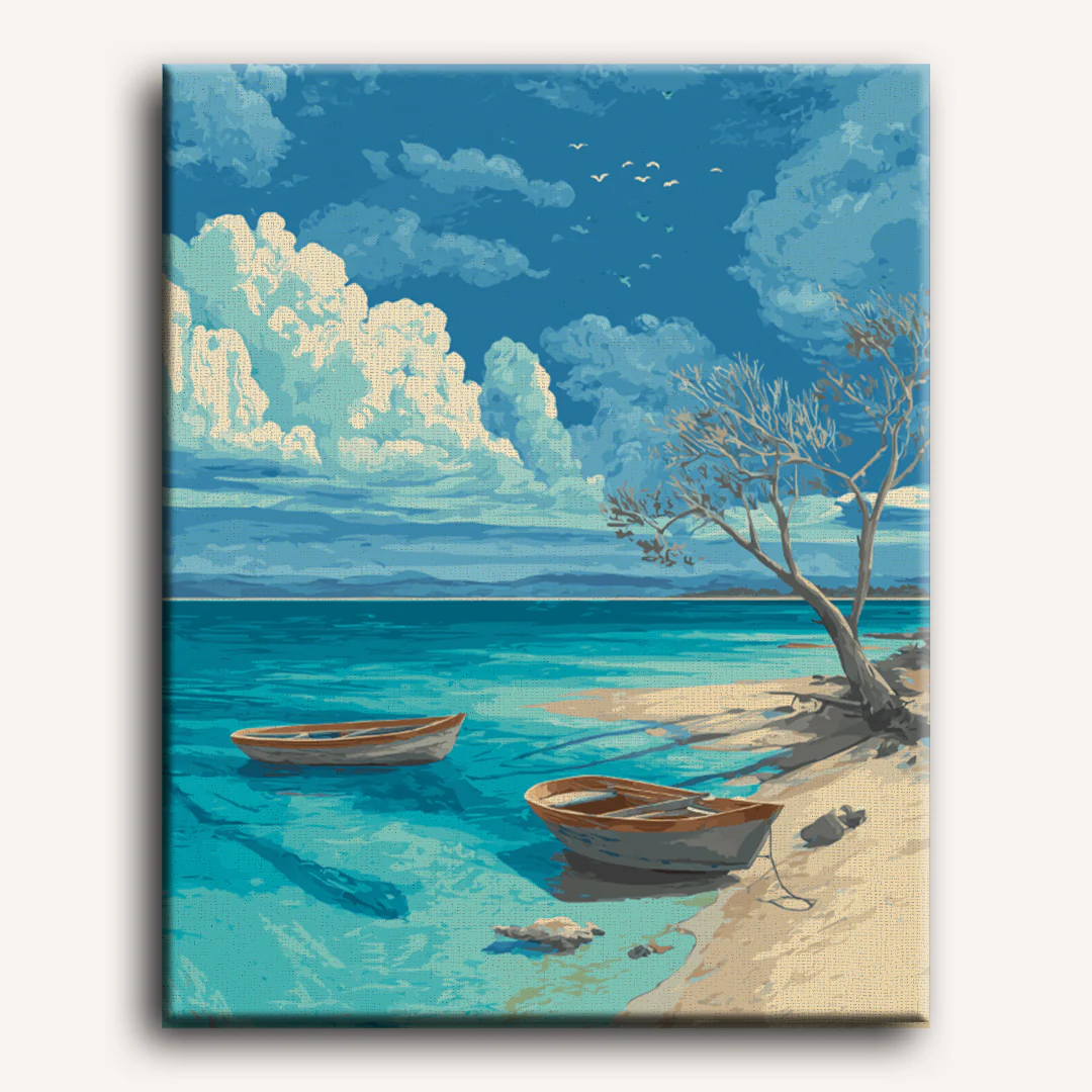 Shades of Blue | Paint by Number - Image 2