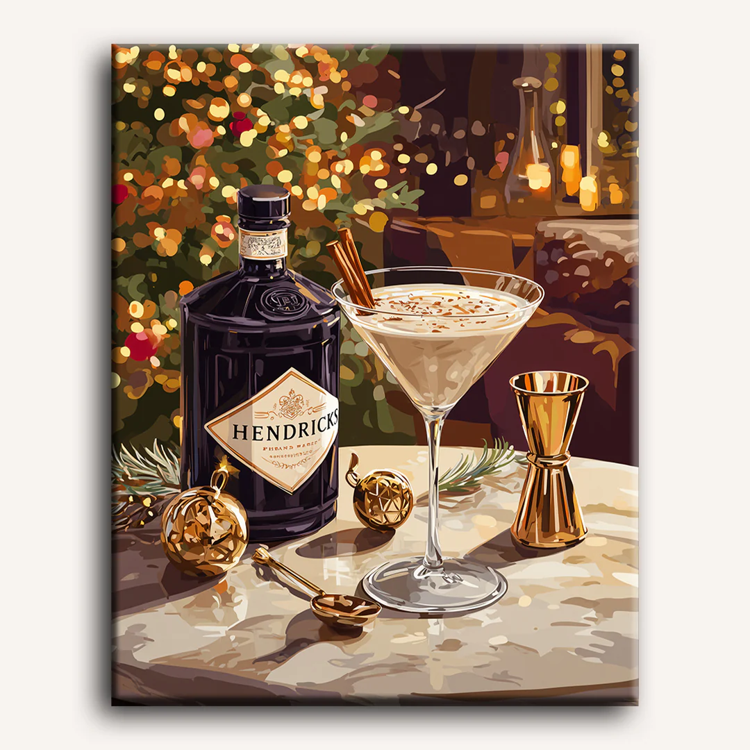 Sip of luxury | Paint by Number - Image 2