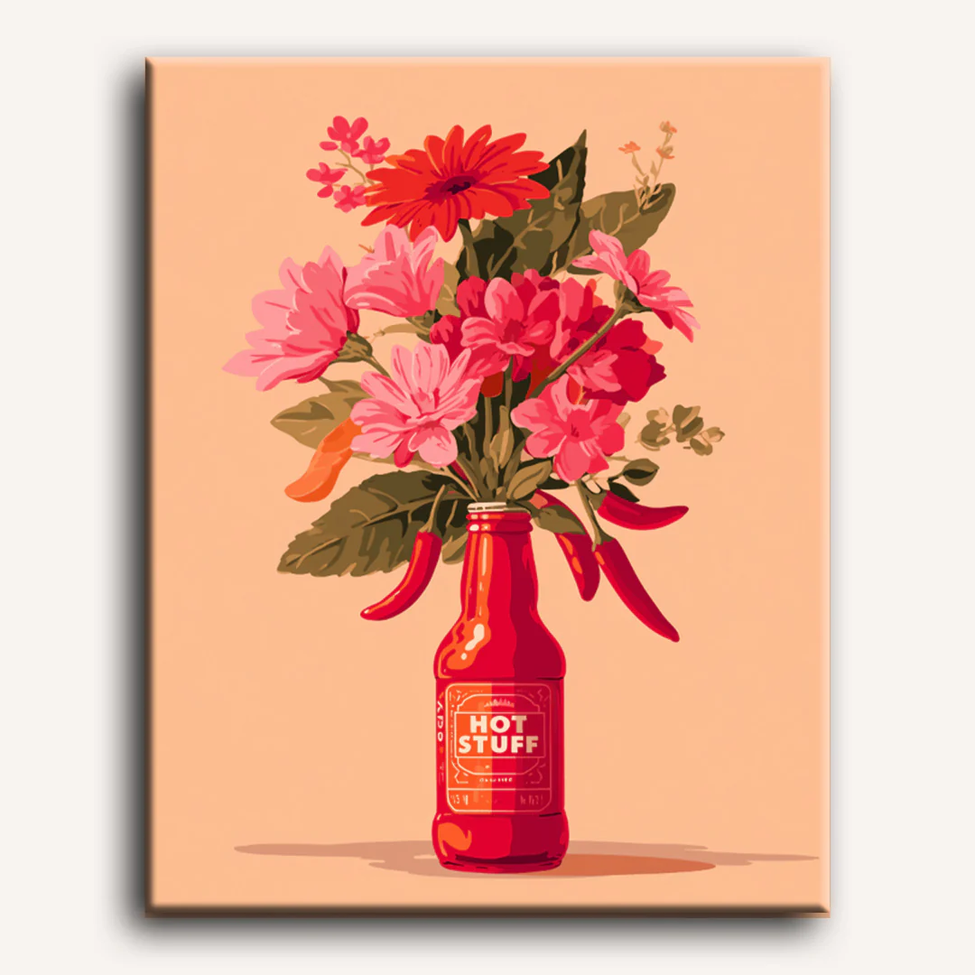 Spicy bouquet | Paint by Number - Image 2