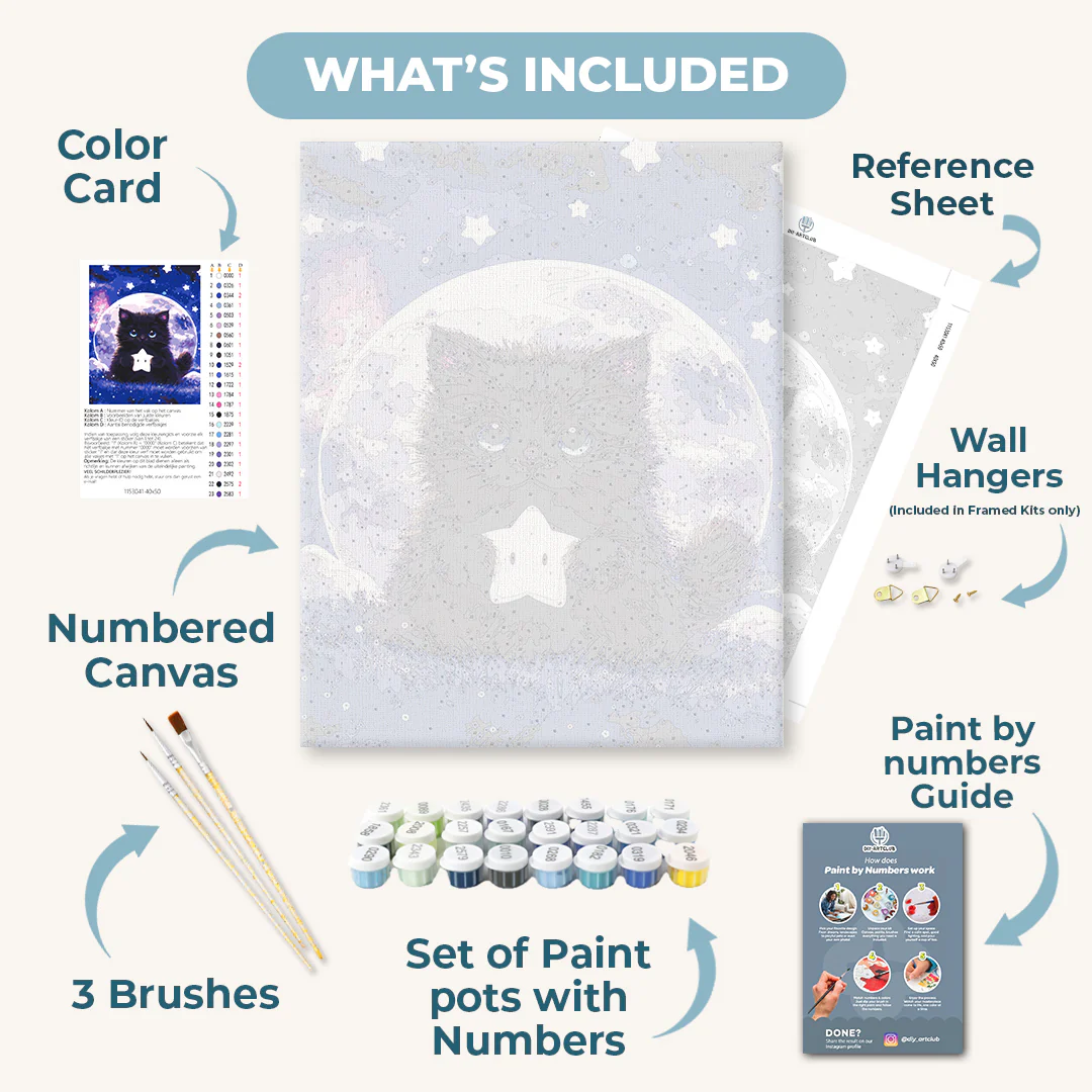 Starry Starry Night - By Tiny Tami | Paint by Number - Image 3