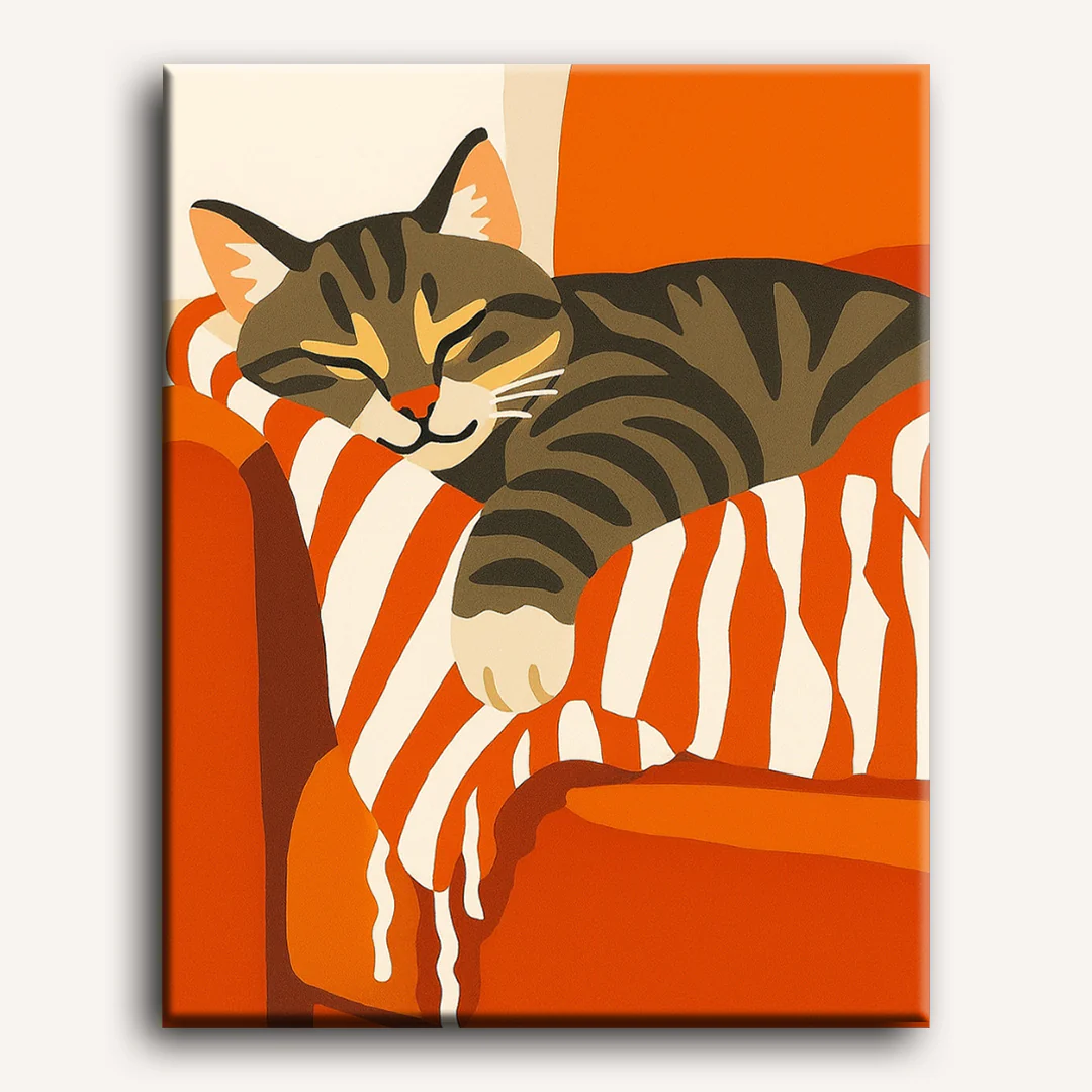 Sweetest nap | Paint by Number - Image 2