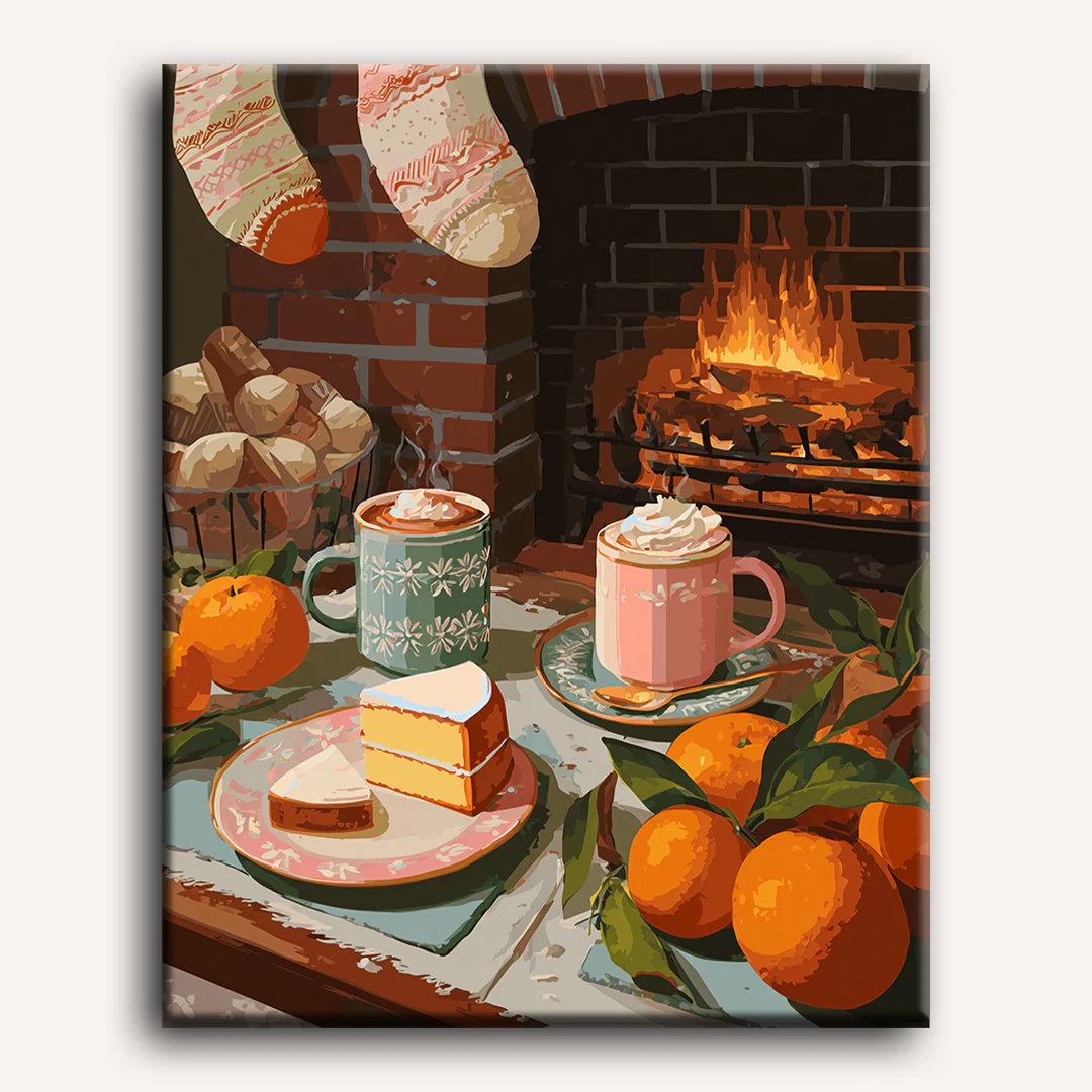 Tangerines aroma | Paint by Number - Image 2