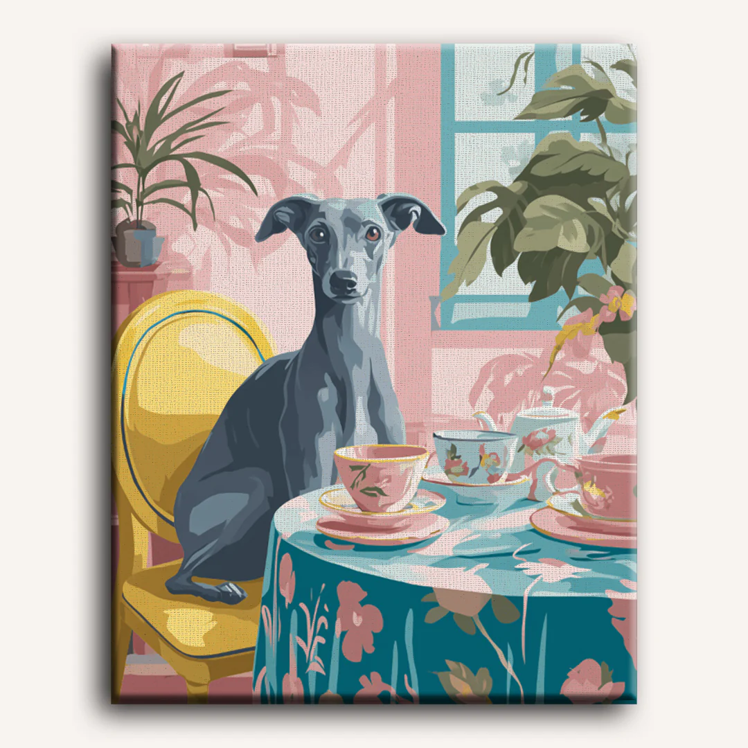 Tea with the Duchess | Paint by Number - Image 2