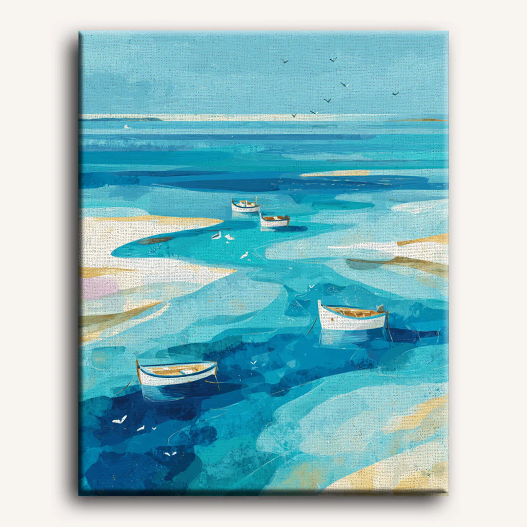 The Gentle Drift | Paint by Number - Image 2