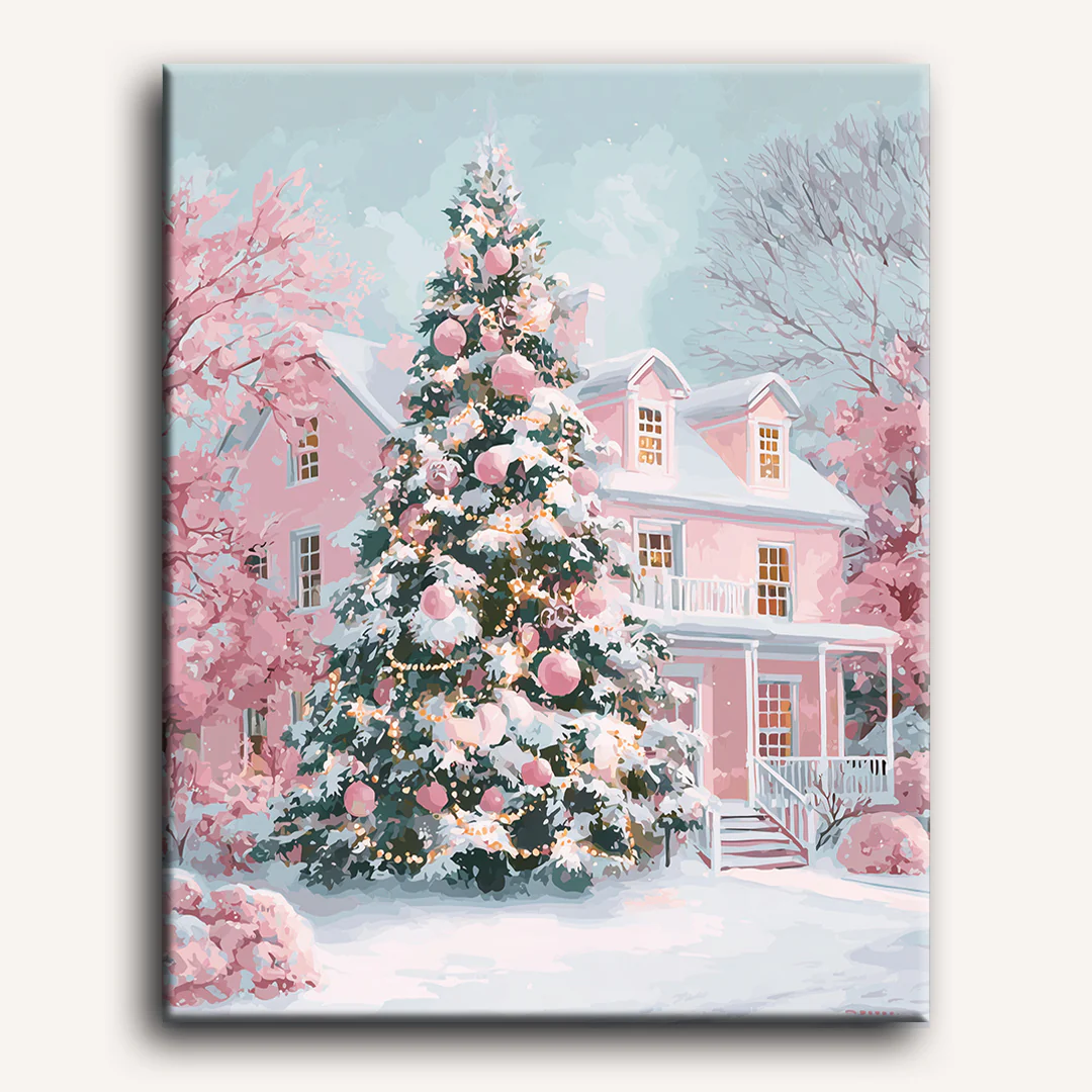 The Pink Noel | Paint by Number - Image 2