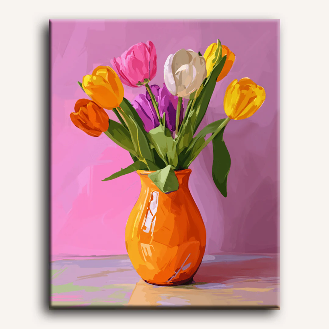 Tulip radiance | Paint by Number - Image 2