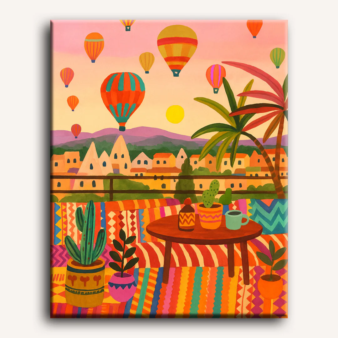 Vivid Cappadocia | Paint by Number - Image 2