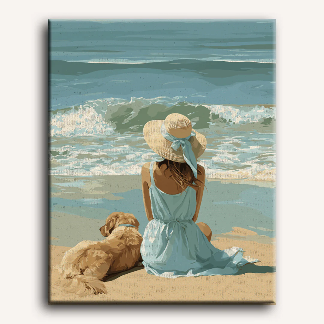 Waves of Calm | Paint by Number - Image 2