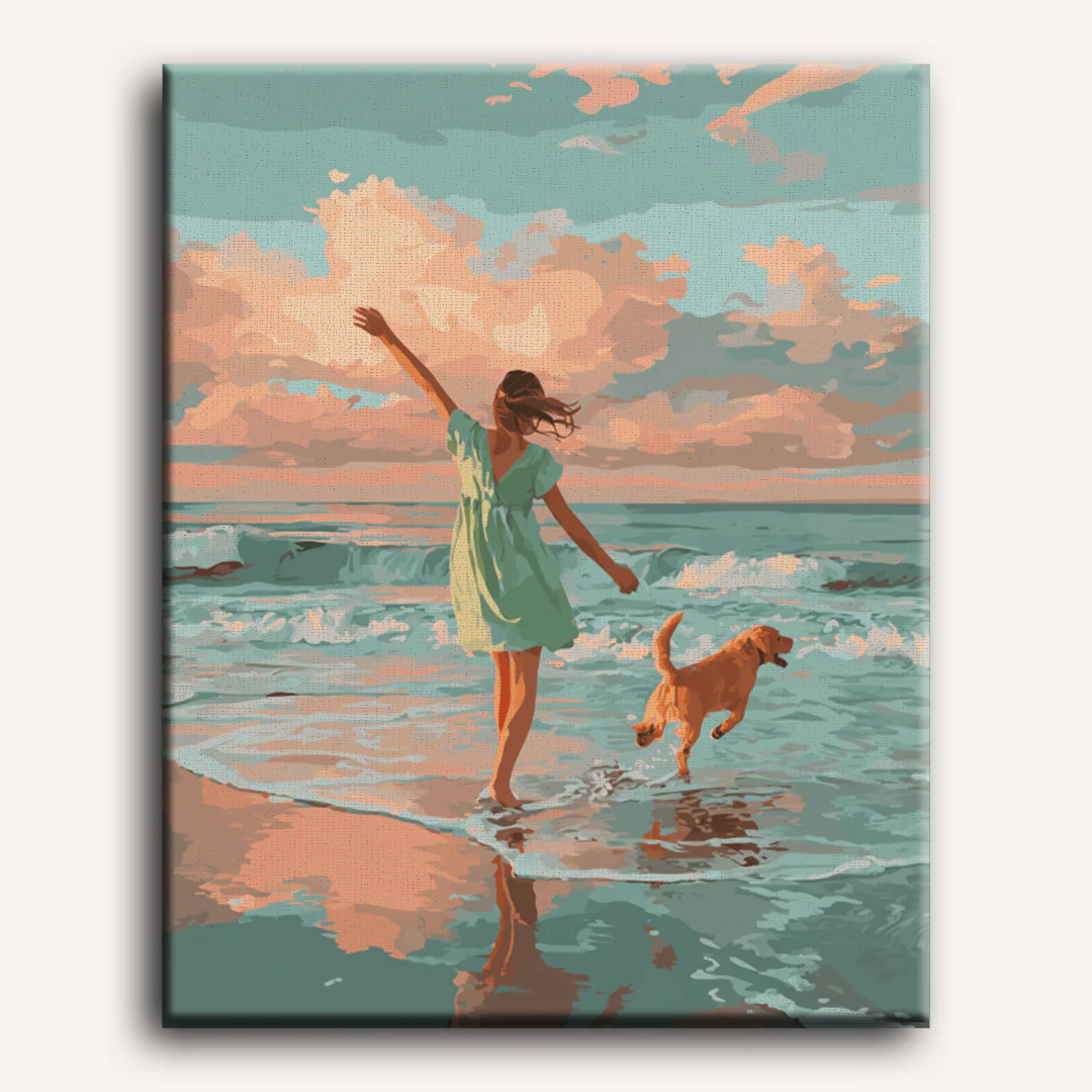 Waves of Joy | Paint by Number - Image 2