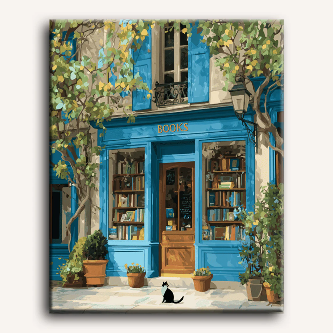 Where books live | Paint by Number - Image 2