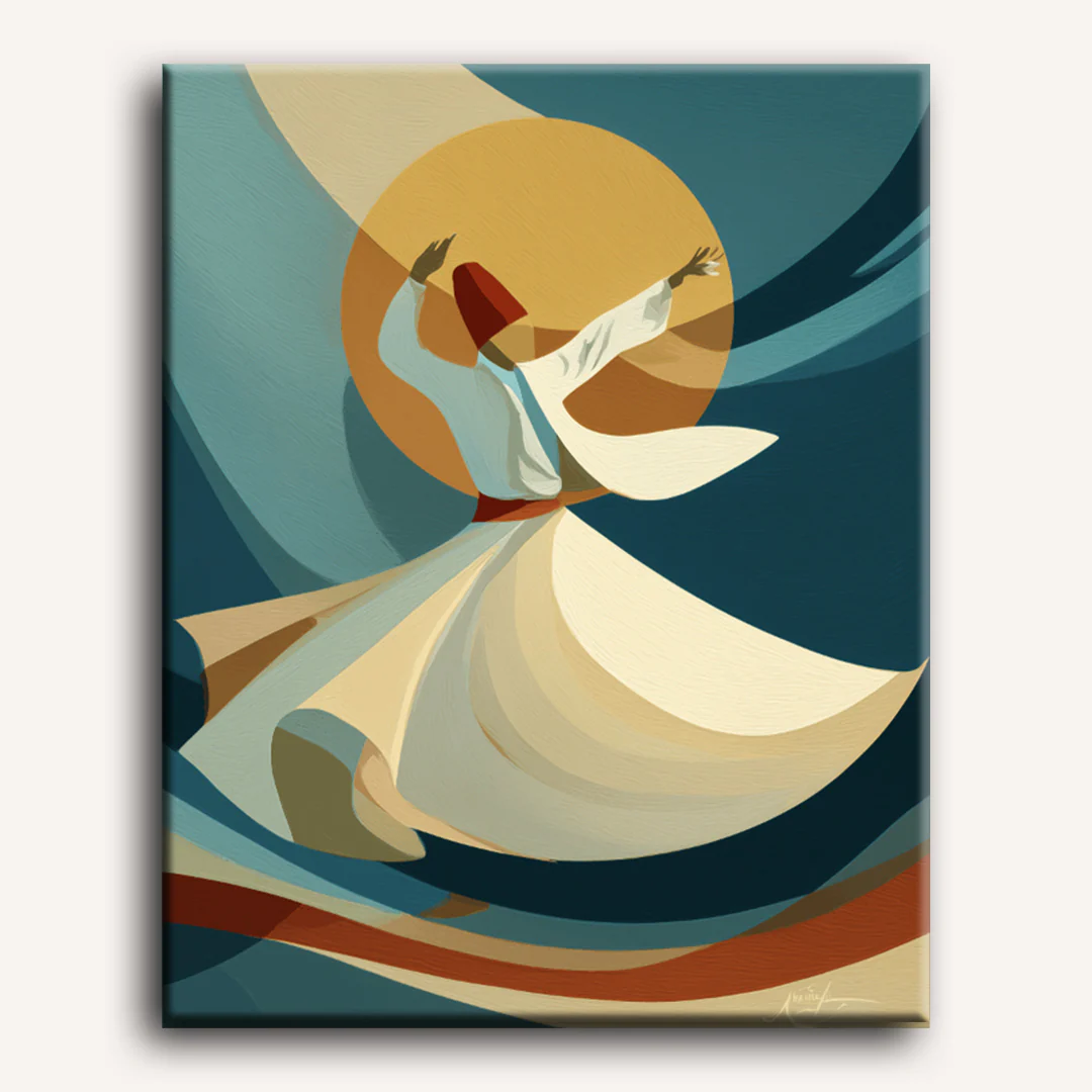 Whirling Dervish | Paint by Number - Image 2